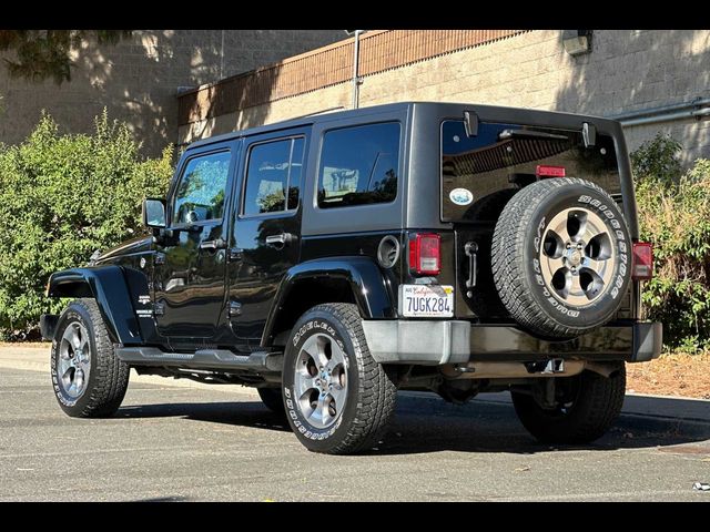 2016 Jeep Wrangler Unlimited Sahara