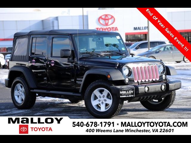 2016 Jeep Wrangler Unlimited Sport