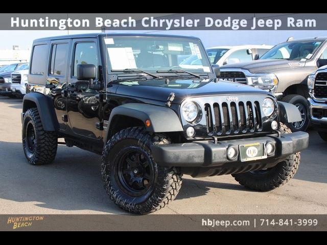 2016 Jeep Wrangler Unlimited Sport