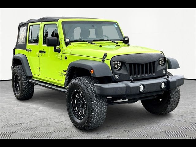 2016 Jeep Wrangler Unlimited Sport