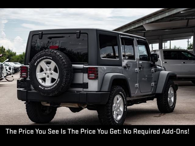 2016 Jeep Wrangler Unlimited Sport