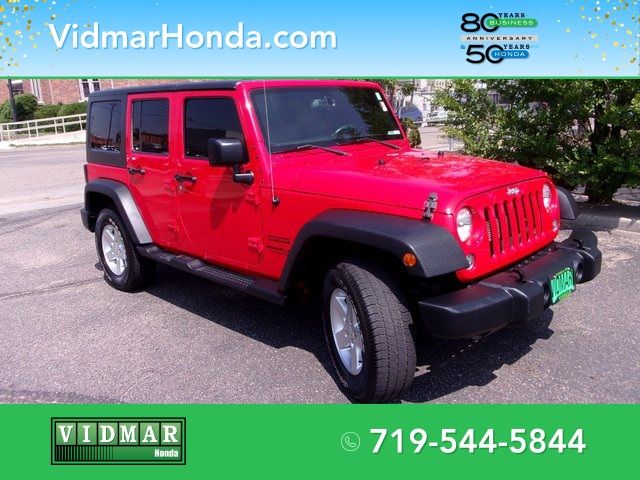 2016 Jeep Wrangler Unlimited Sport