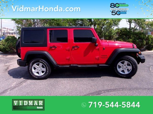 2016 Jeep Wrangler Unlimited Sport