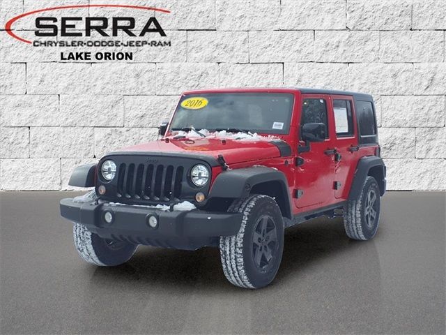 2016 Jeep Wrangler Unlimited Sport