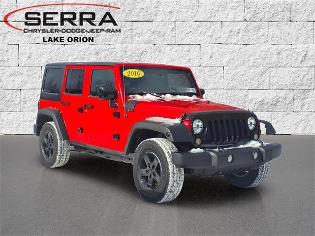 2016 Jeep Wrangler Unlimited Sport