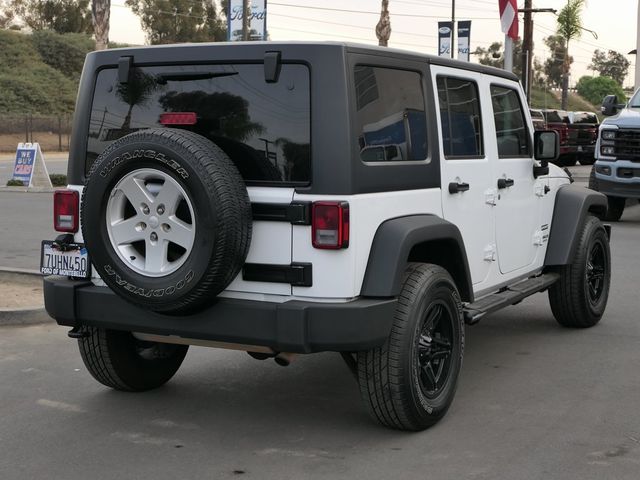 2016 Jeep Wrangler Unlimited Sport