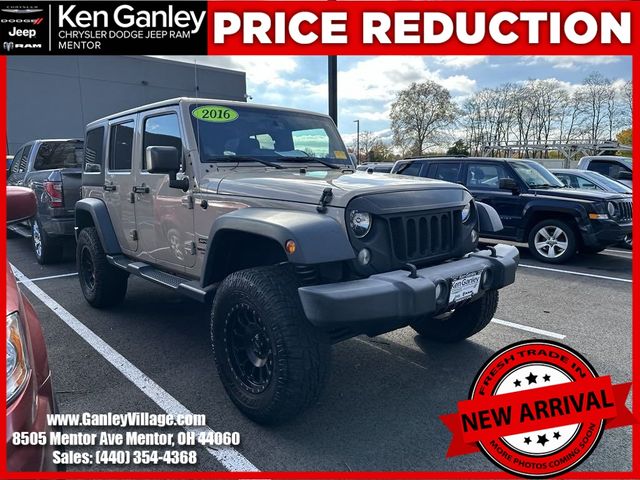 2016 Jeep Wrangler Unlimited Sport