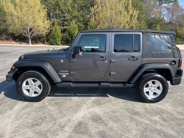 2016 Jeep Wrangler Unlimited Sport