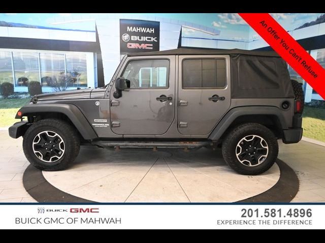 2016 Jeep Wrangler Unlimited Sport