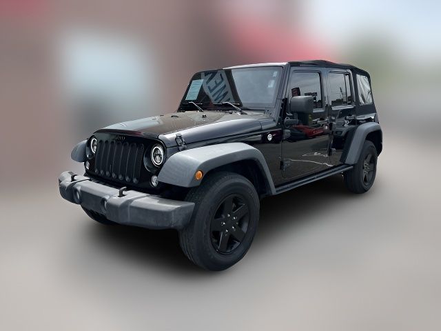 2016 Jeep Wrangler Unlimited Black Bear