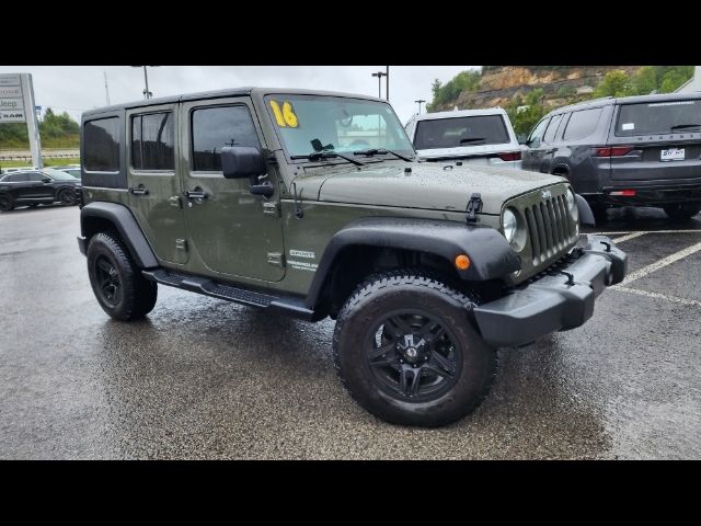 2016 Jeep Wrangler Unlimited Sport