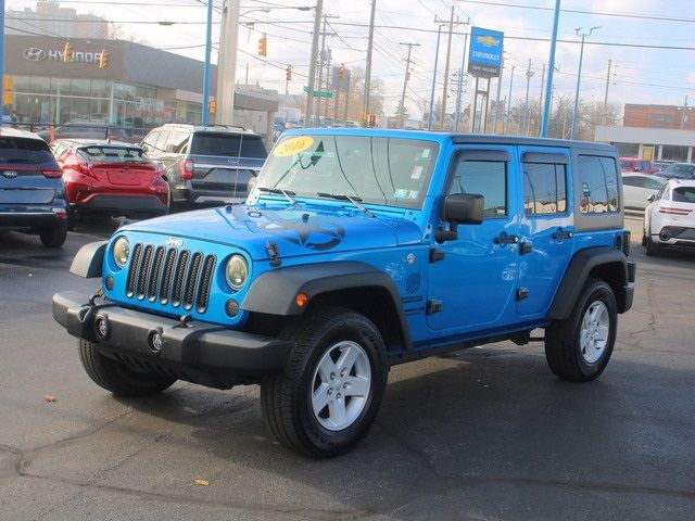 2016 Jeep Wrangler Unlimited Sport