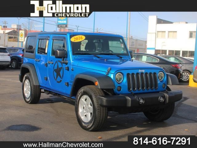 2016 Jeep Wrangler Unlimited Sport