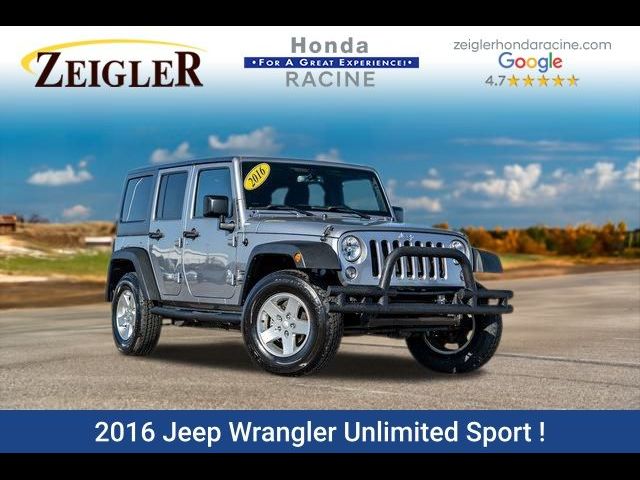 2016 Jeep Wrangler Unlimited Sport