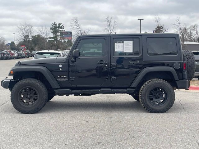 2016 Jeep Wrangler Unlimited Sport