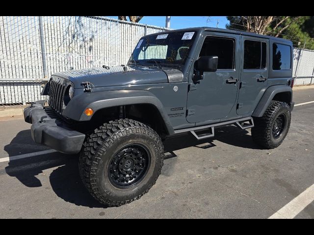 2016 Jeep Wrangler Unlimited Sport