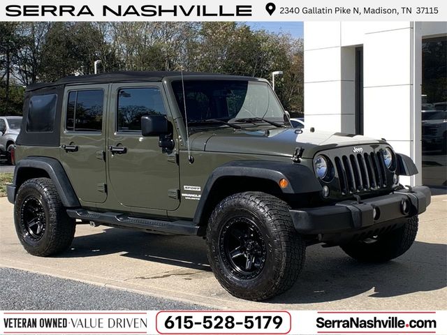 2016 Jeep Wrangler Unlimited Sport