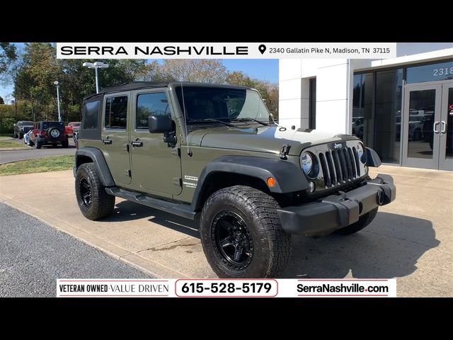 2016 Jeep Wrangler Unlimited Sport