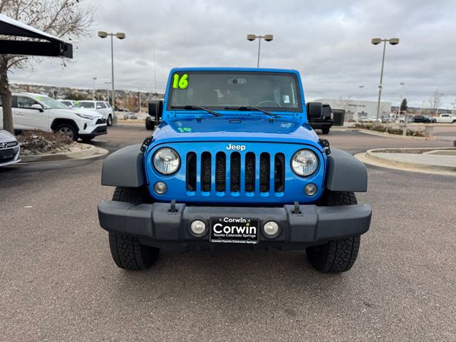 2016 Jeep Wrangler Unlimited Sport