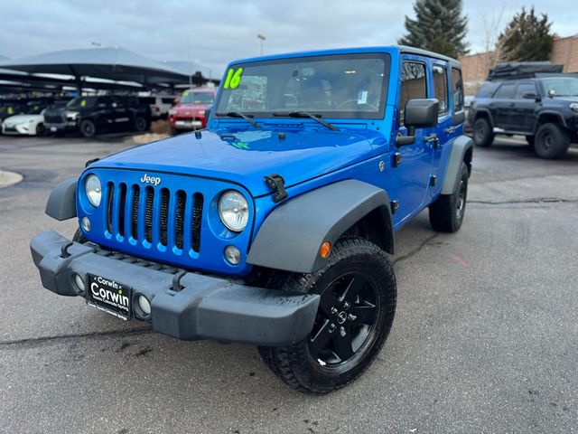 2016 Jeep Wrangler Unlimited Sport