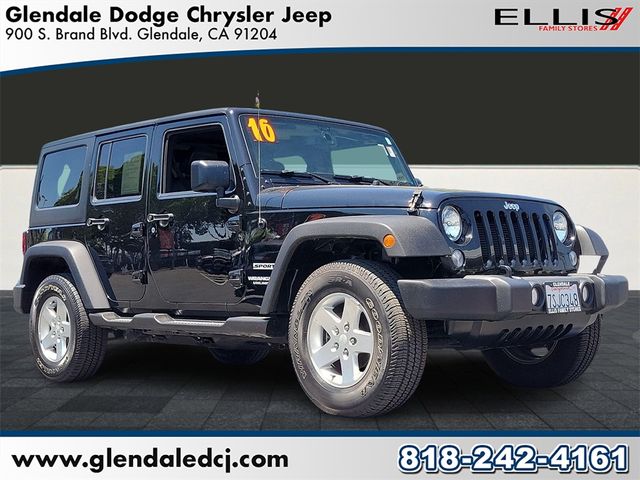 2016 Jeep Wrangler Unlimited Sport