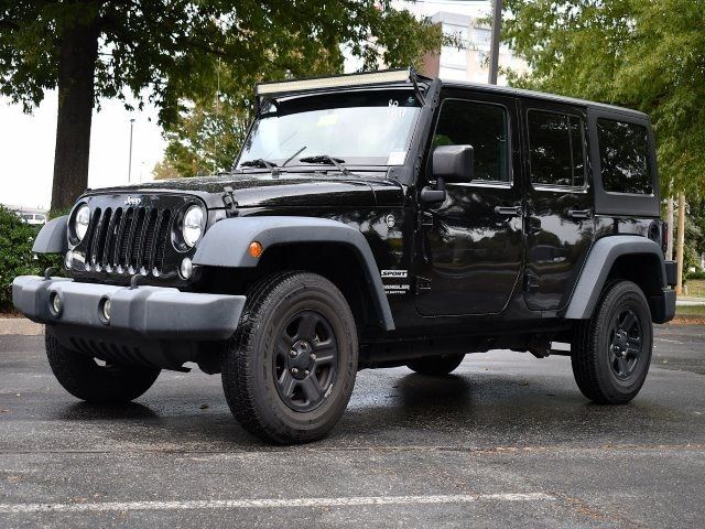 2016 Jeep Wrangler Unlimited Sport