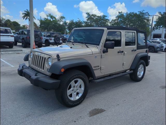 2016 Jeep Wrangler Unlimited Sport