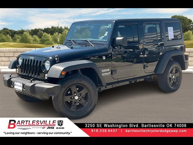 2016 Jeep Wrangler Unlimited Sport