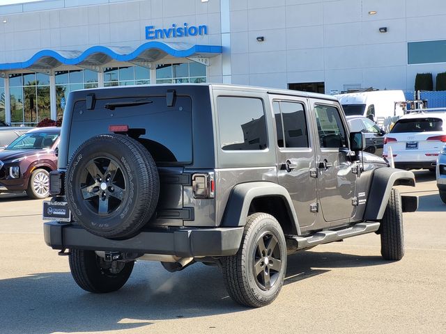 2016 Jeep Wrangler Unlimited Sport