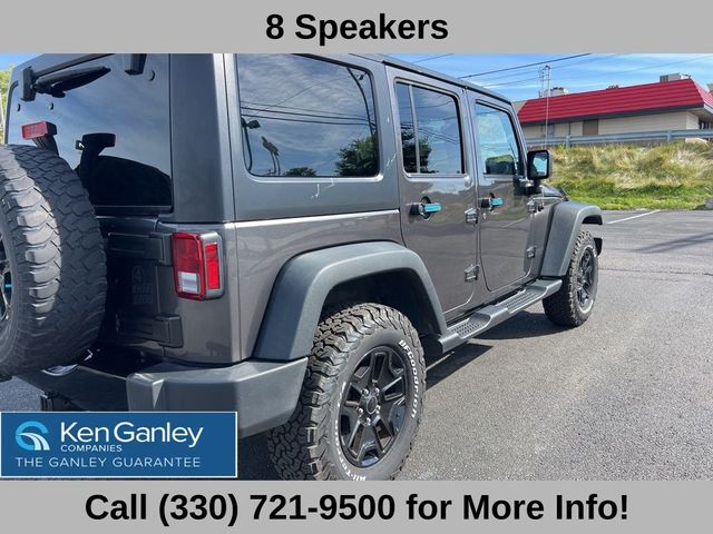 2016 Jeep Wrangler Unlimited Willys Wheeler