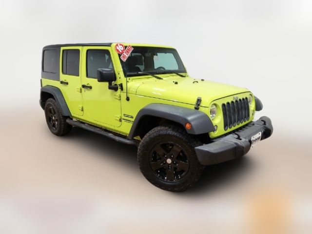 2016 Jeep Wrangler Unlimited Sport