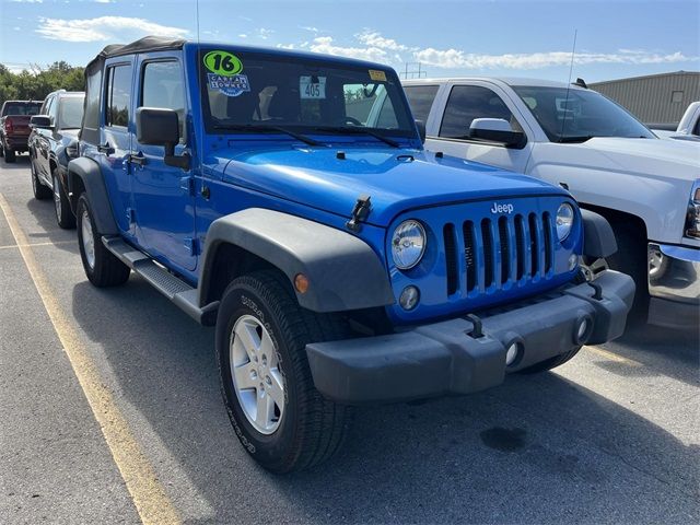 2016 Jeep Wrangler Unlimited Sport