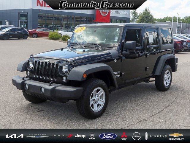 2016 Jeep Wrangler Unlimited Sport