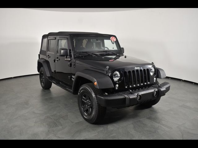 2016 Jeep Wrangler Unlimited Sport