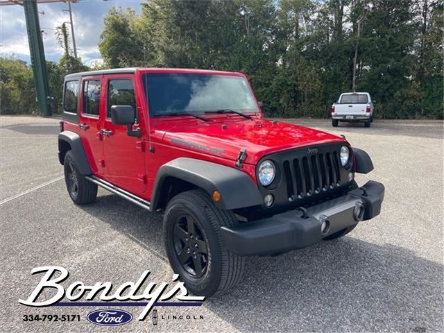 2016 Jeep Wrangler Unlimited Black Bear