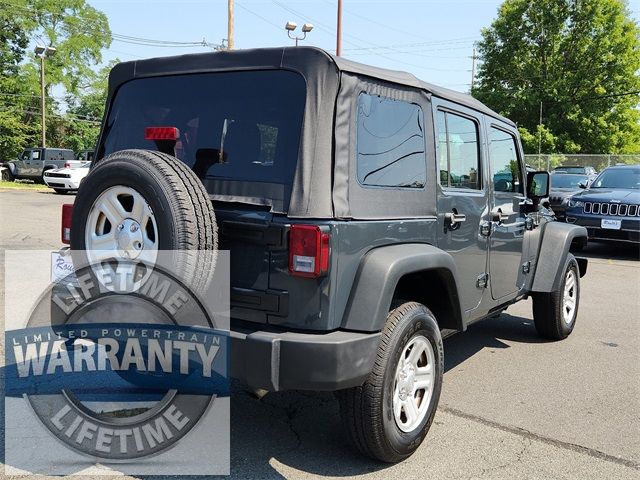 2016 Jeep Wrangler Unlimited Sport