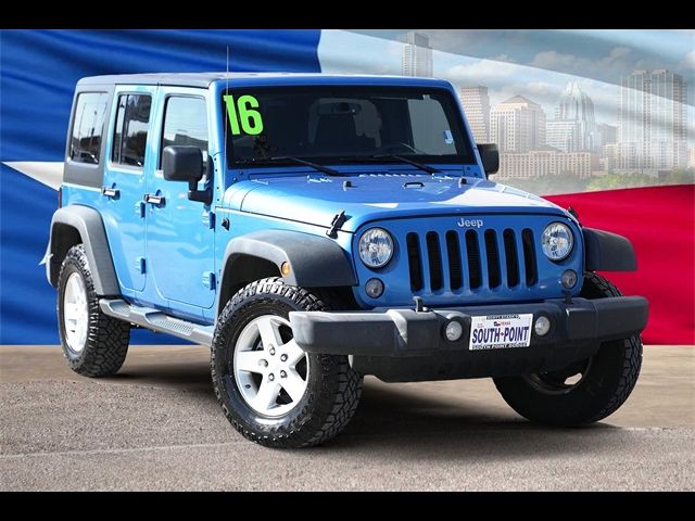 2016 Jeep Wrangler Unlimited Sport