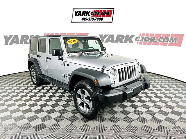 2016 Jeep Wrangler Unlimited Sport