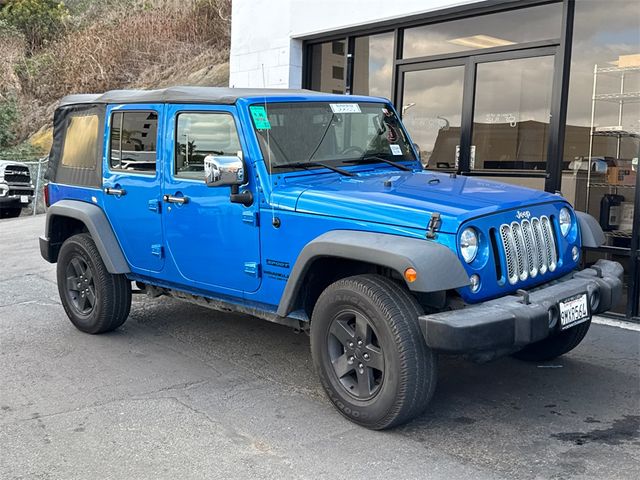 2016 Jeep Wrangler Unlimited Sport