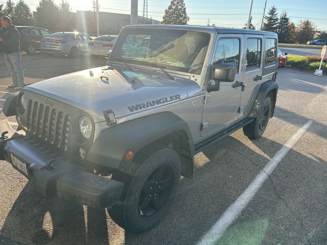 2016 Jeep Wrangler Unlimited Black Bear