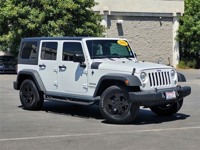 2016 Jeep Wrangler Unlimited Sport