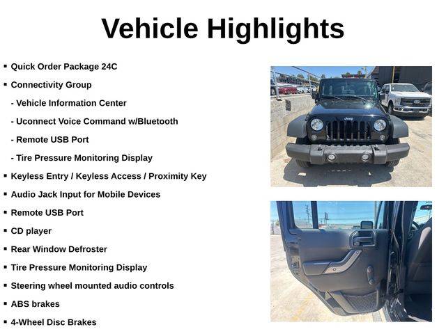2016 Jeep Wrangler Unlimited Sport