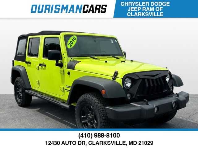 2016 Jeep Wrangler Unlimited Sport