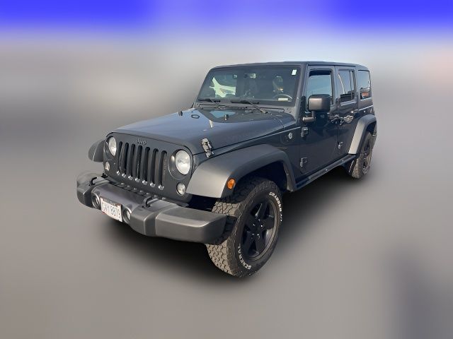 2016 Jeep Wrangler Unlimited Black Bear