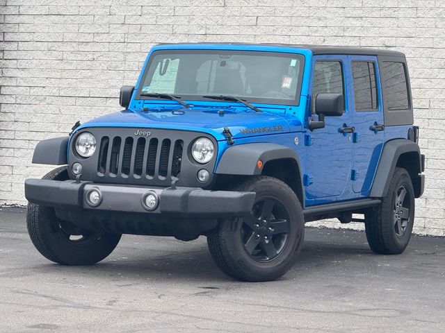 2016 Jeep Wrangler Unlimited Black Bear