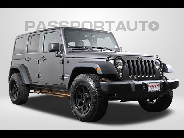 2016 Jeep Wrangler Unlimited Sport