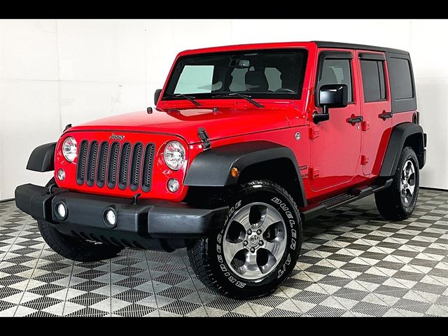 2016 Jeep Wrangler Unlimited Sport