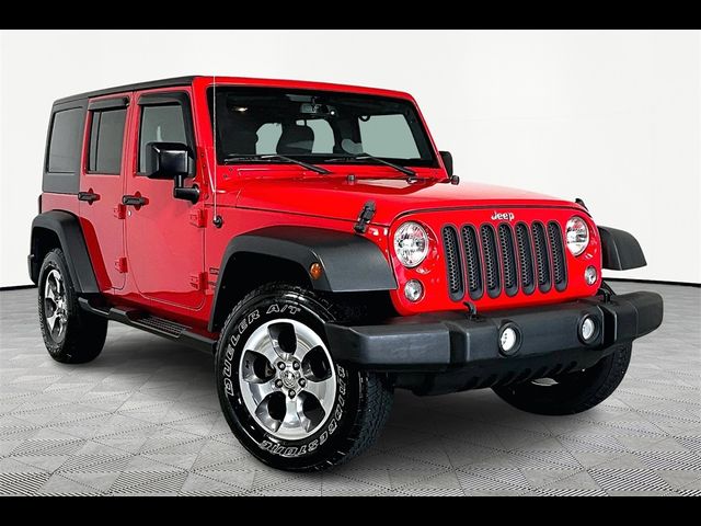 2016 Jeep Wrangler Unlimited Sport