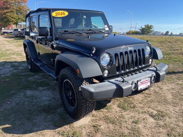 2016 Jeep Wrangler Unlimited Sport