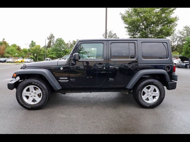 2016 Jeep Wrangler Unlimited Sport